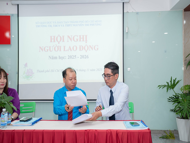 Hội nghị người lao động năm học 2025 - 2026