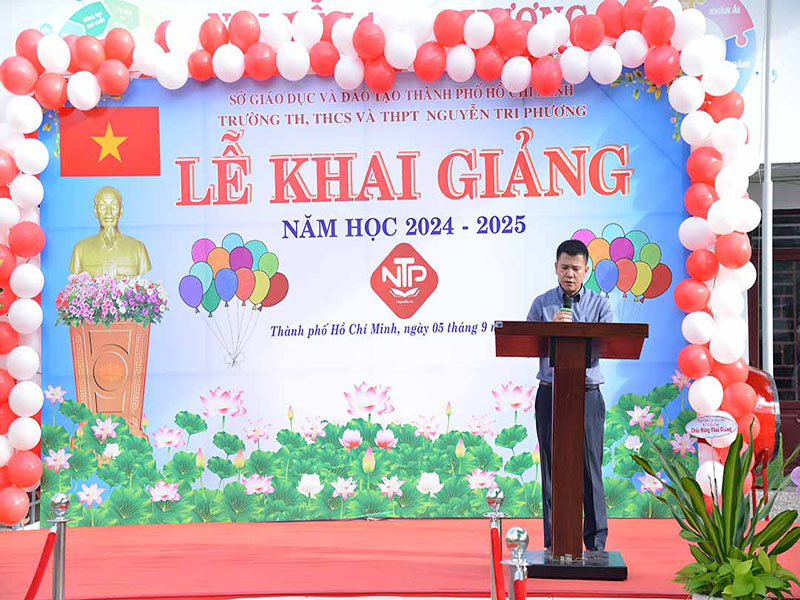 Lễ khai giảng năm học 2024 - 2025