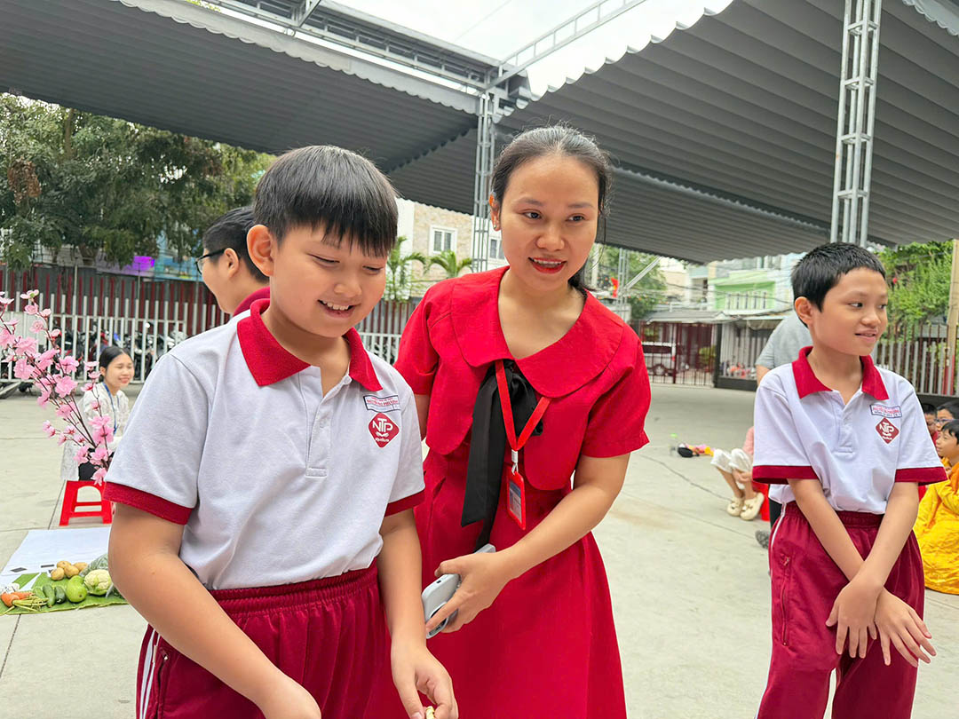 cho xuan trong gio hoc tieng anh 3